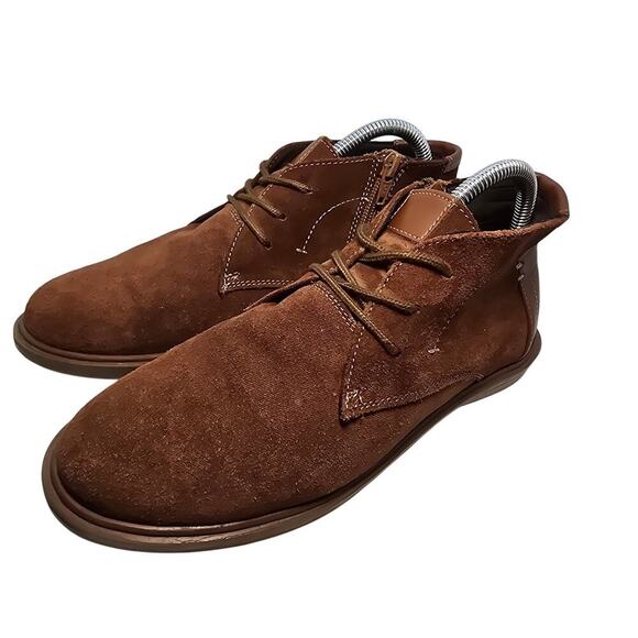 Steve Madden Brown Suede Womens Chukka Boots BTUDDIE US Size 7 M Leather Upper - Picture 1 of 9